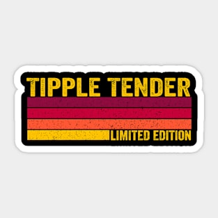 Tipple Tender Sticker